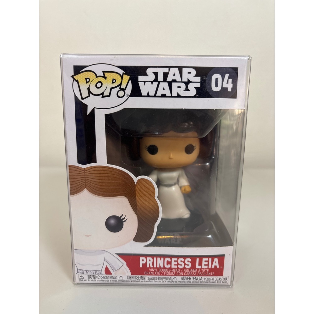 Funko Pop Star Wars Princess Leia 04 Vinyl Bobble-Head Figure Vaulted